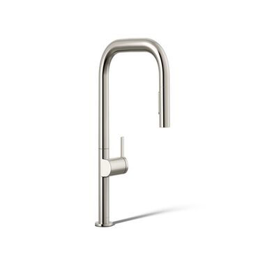 Llave de cocina Components en nickel brillante