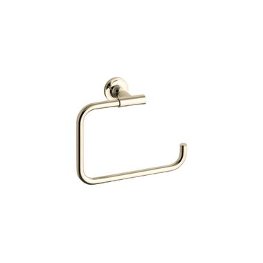 Toallero Purist De Aro En Dorado Franc&eacute;s