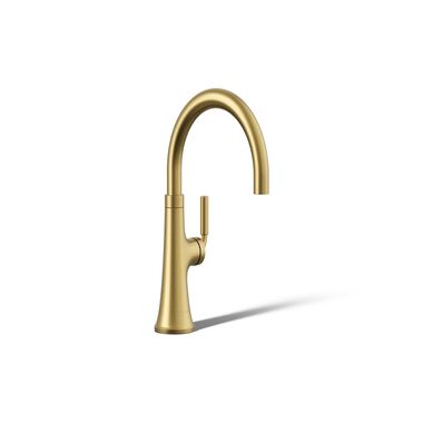 Llave de cocina Tone en dorado