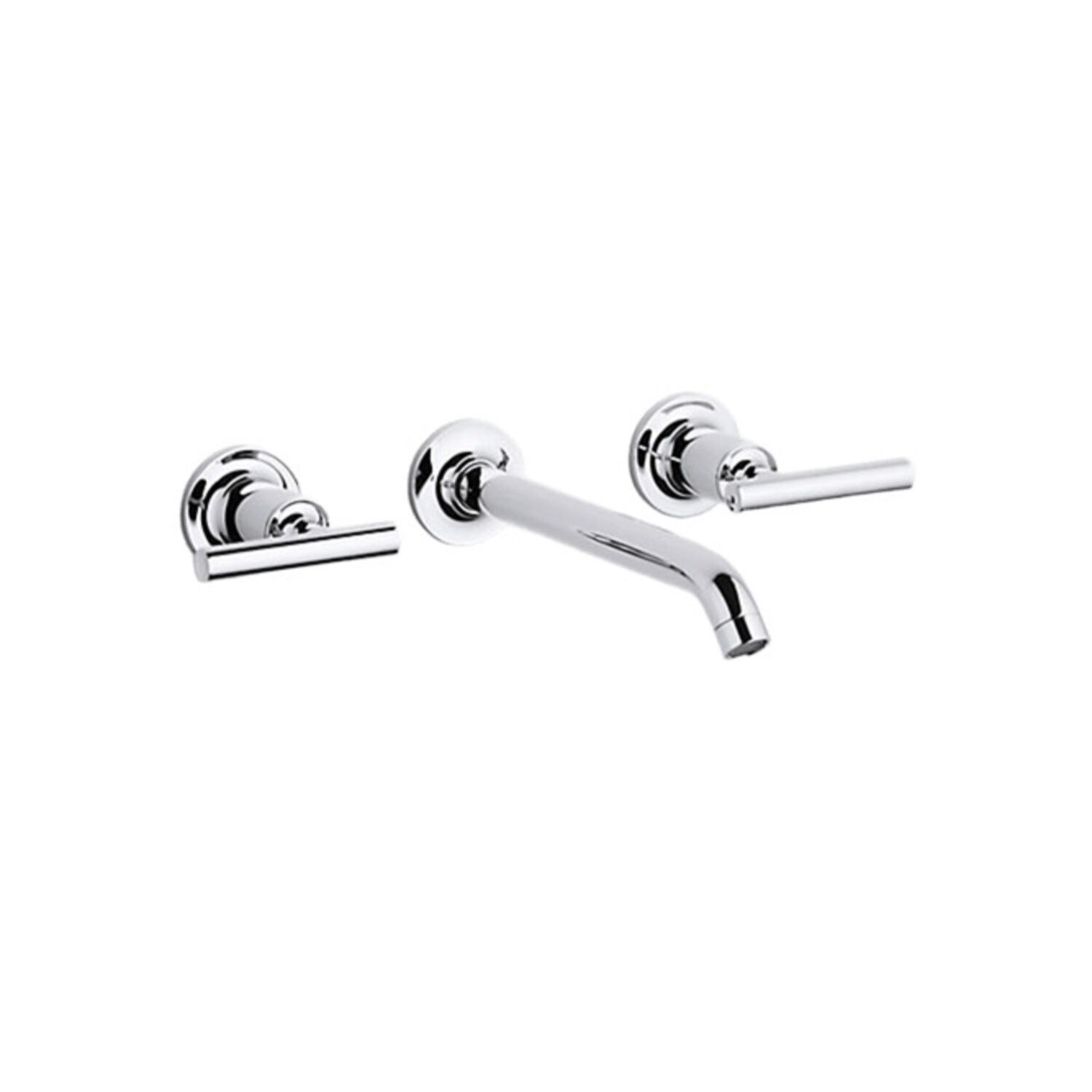Llave De Muro Duomando Para Lavabo L&iacute;nea Purist En Cromo Pulido,,hi-res image number null
