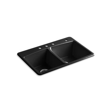 Tarja de hierro fundido Brookfield en negro