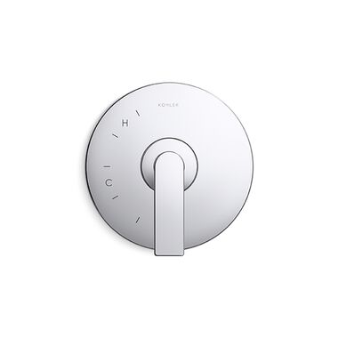 Maneral chico monomando para regadera línea Composed en cromo pulido