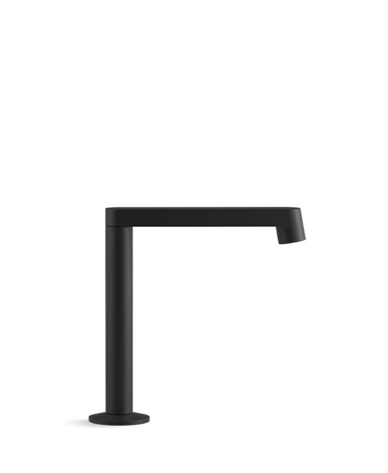 Llave duomando cuadrada para lavabo línea Components en negro mate,,hi-res image number null