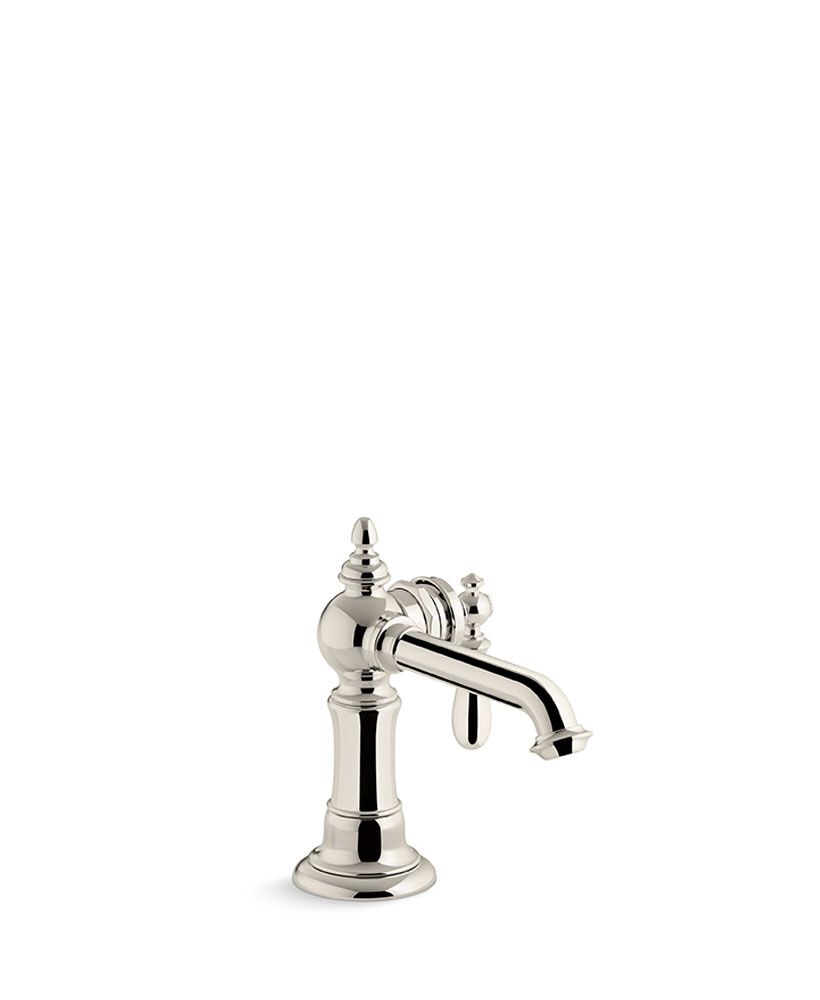 Llave monomando baja para lavabo línea Artifacts en niquel cepillado,,hi-res image number null