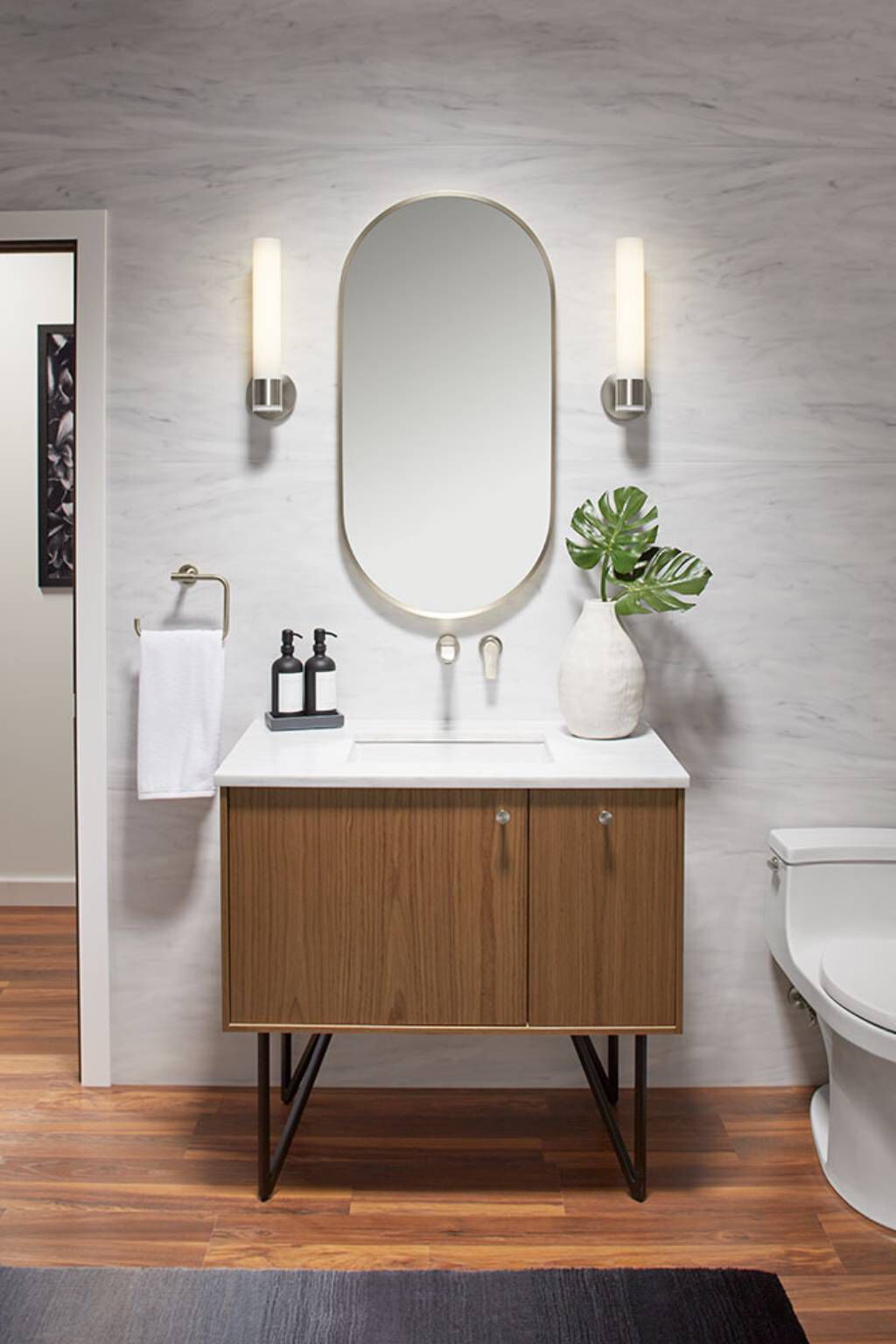 Jaladera para vanity línea Composed en cromo pulido,,hi-res image number null